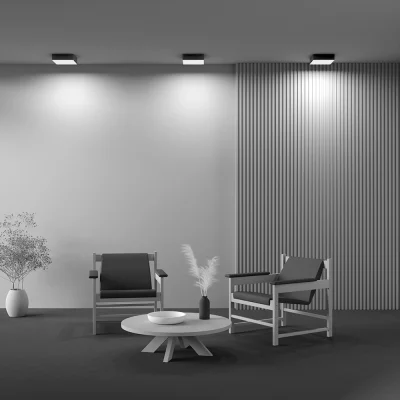 Потолочный светодиодный светильник Зон 220X220X60 CM 5
