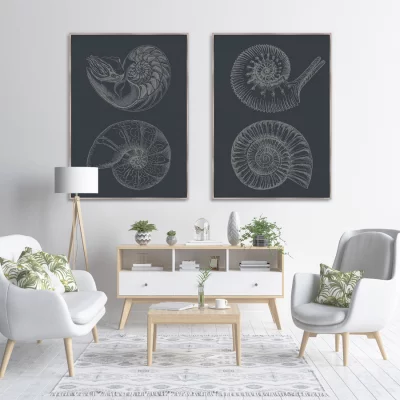Диптих на холсте The Medieval period 75X105 / 75X105 CM 4
