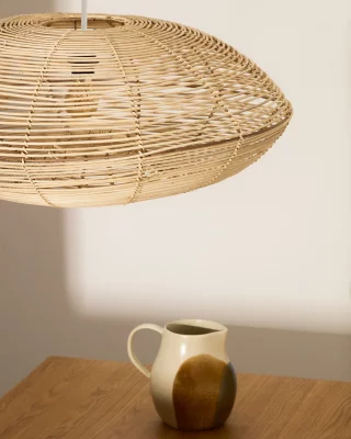 Потолочный абажур из ротанга Flaro 70 CM 3