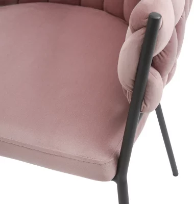 Стул Lind 60X53X77 CM розовый 9