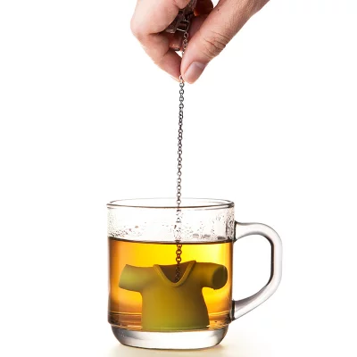 Заварочная ёмкость для чая tea shirt зеленая 4