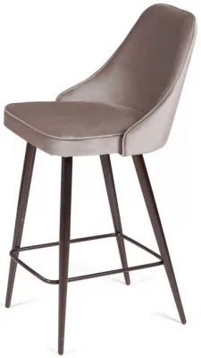 Стул полубарный Oliver 47X50X99 CM пепельно-бежевый 3