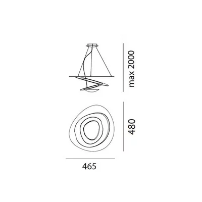 Подвесной светильник Pirce Micro LED 8