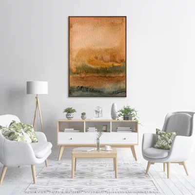 Постер на холсте Landscape August evening 75X105 CM 3