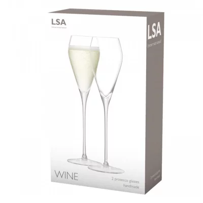 Бокалы для просекко Wine 2 шт 250 ml 7