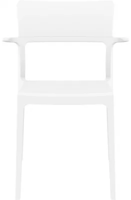 Стул Plus 58X55X84 CM белого цвета 4