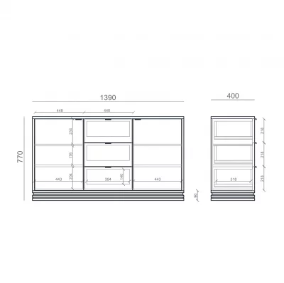 Комод TLD048 8