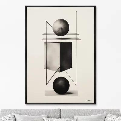 Постер на холсте Life of the mechanisms 75X105 CM 6