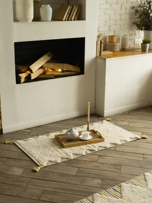 Хлопковый ковёр Trian 70X120 CM 6