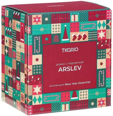Домик с подсветкой Arslev 8X6X11 CM 5