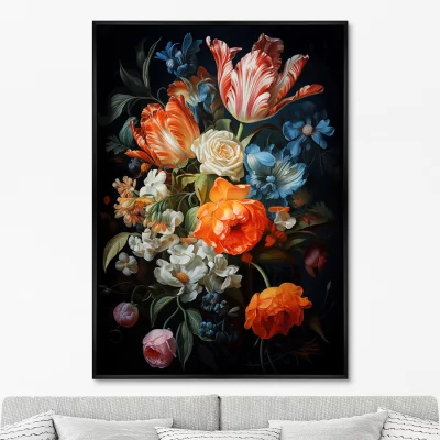 Постер на холсте Ramo de flores 75X105 CM 6