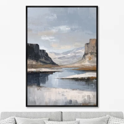 Постер на холсте Northern Mountains of the Taimyr Peninsula 75X105 CM 6