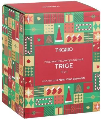 Подсвечник декоративный Trige 12X9X16 CM 6