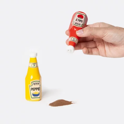 Набор из солонки и перечницы corner shop,  ketchup mustard 7