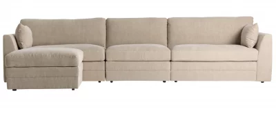 Модуль дивана пуф Otley 90X90X48 CM 3