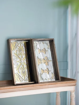 Комплект из двух декоративных подносов Konrad 43X27X5 / 40X24X5 CM 20