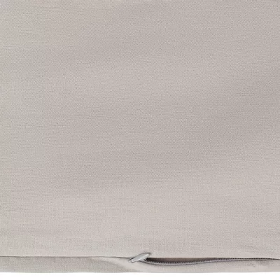 Комплект белья изо льна и хлопка Essential 150X200 CM серо-бежевого цвета 5