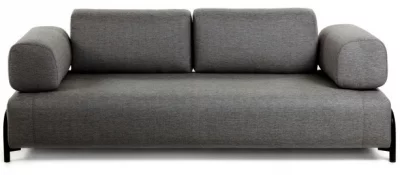 Диван трансформер Compo 232X98X82 CM тёмно серый 7