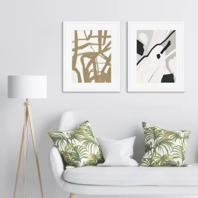Диптих The Play of colors No2 42X52 / 42X52 CM 4
