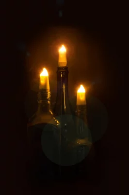 Пробка для бутылки bottlelight с подсветкой и usb 9