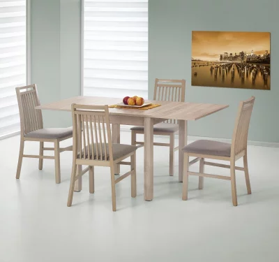 Раскладной обеденный стол Gracjan 80-160X80X76 CM 6