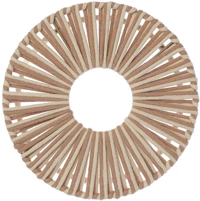 Корзина плетеная Dholak Beige Ethnic 35X35X45 CM 7