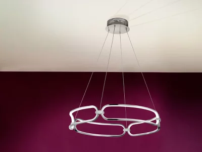 Подвесной светильник Colette LED хром 60X10 CM 8