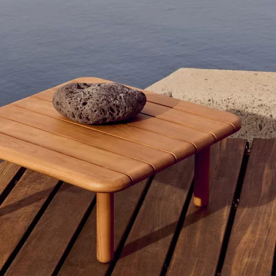 Столик из тика Turqueta 70X70X30 CM 5
