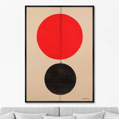 Постер на холсте The force of gravity 75X105 CM 6