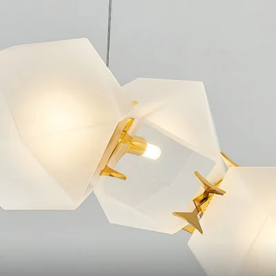 Подвесная люстра Gabriel Scott Welles Glass 5