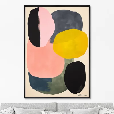 Постер на холсте Colors and Forms 75X105 CM 6