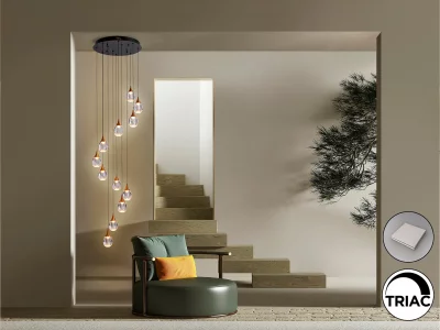 Люстра Corina 12L 50X50X17 CM 3
