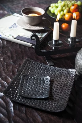 Блюдо декоративное маленькое 10X10X2 CM 4