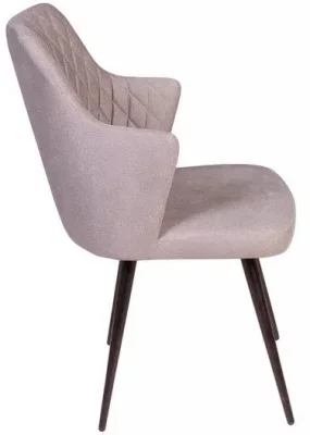 Стул поворотный Hunt 52X62X88 CM пепельно-бежевый 4