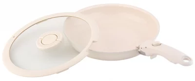 Сковорода с крышкой и съемной ручкой Smart Ceramic Ø26 CM 5