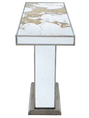 Пристенная консоль Магнолия с зеркальными панелями 120X40X79 CM 5