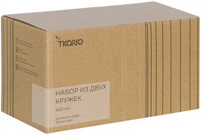 Набор из двух кружек Edge 400 ml 5