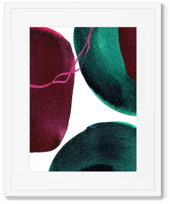Набор из двух постеров Forms and colors 42X52 / 42X52 CM 3
