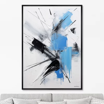 Постер на холсте Space and speed 75X105 CM 6