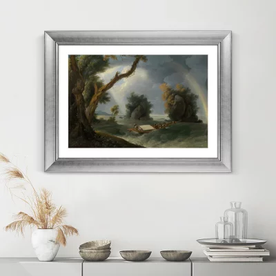 Постер Storm near the Col-gon Rocks 81X61 CM 3