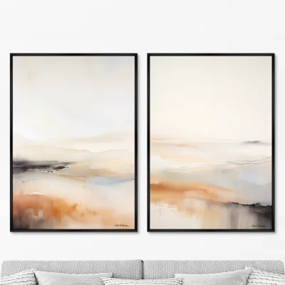 Набор из двух постеров на холсте Landscape Collection 75X105 / 75X105 CM 8
