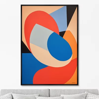 Постер на холсте Lobster The Cubic 75X105 CM 6