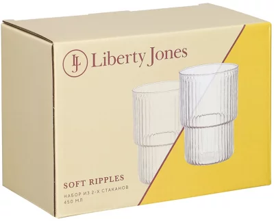Набор из двух стаканов Soft Ripples 450 ml 7
