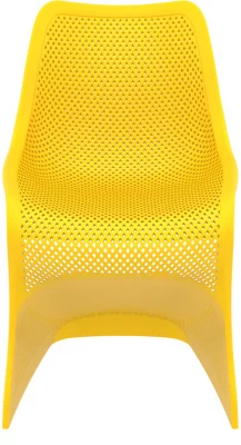 Стул пластиковый Bloom 50X58X85 CM жёлтый 4