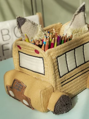 Корзина для хранения School Bus 22X19X15 CM 8