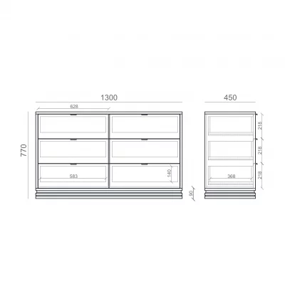 Комод TLD042 8