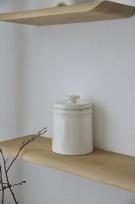 Банка для хранения белого цвета из коллекции kitchen spirit, 820 мл 3