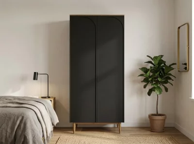 Шкаф двухстворчатый высокий Арка 80X50X200 CM 3
