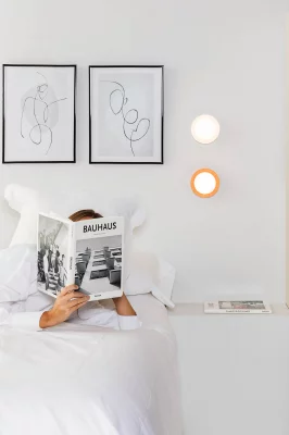 Настенно-потолочный светильник May белый LED 4W 2700K 12X8 CM 12