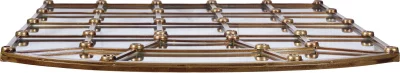 Настенное зеркало-окно Тоскания 81X3X114 CM 4
